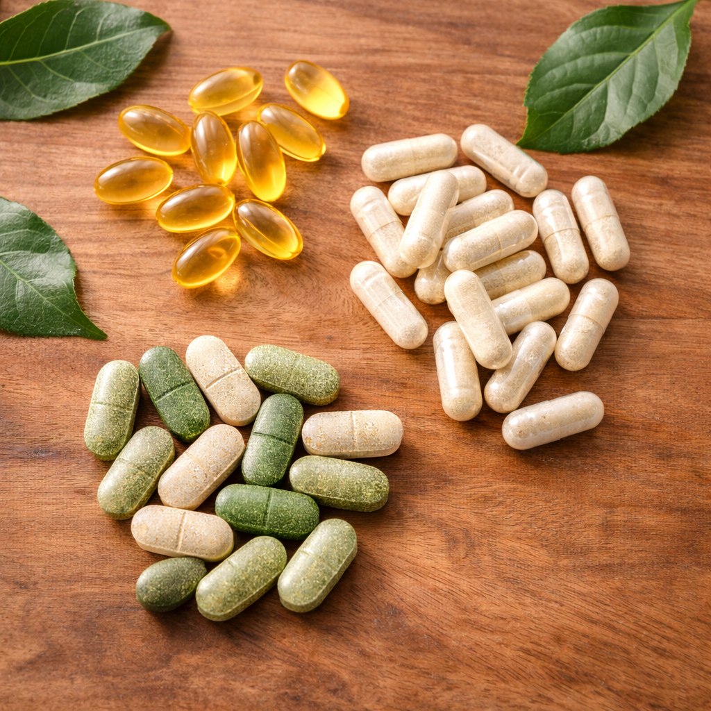 Natural supplements and probiotics for post-injection gut repair and GLP-1 recovery